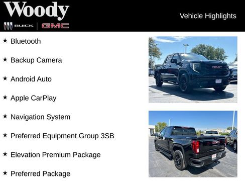 Certified 2024 GMC Sierra 1500 Elevation w/ Elevation Premium Package AWD/4WD image 3