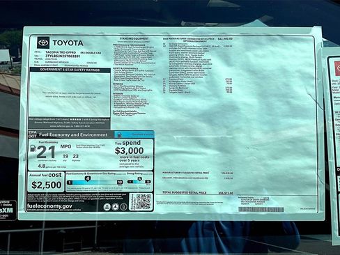 New 2025 Toyota Tacoma TRD Off-Road image 14