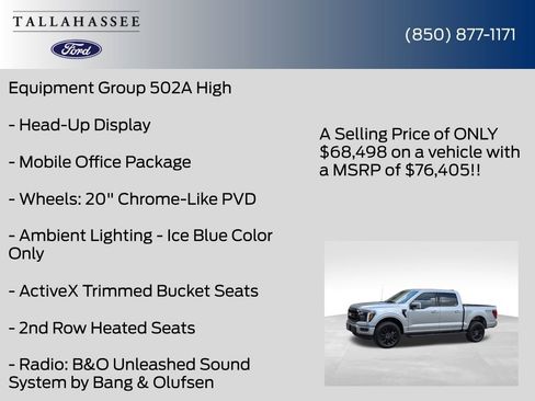 New 2026 Ford F150 Lariat w/ Equipment Group 502A High AWD/4WD image 25