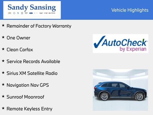 Certified 2025 MAZDA CX-90 3.3 Turbo w/ Premium Plus Pkg image 7