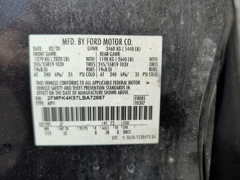 Used 2020 Ford Edge Titanium AWD/4WD image 39