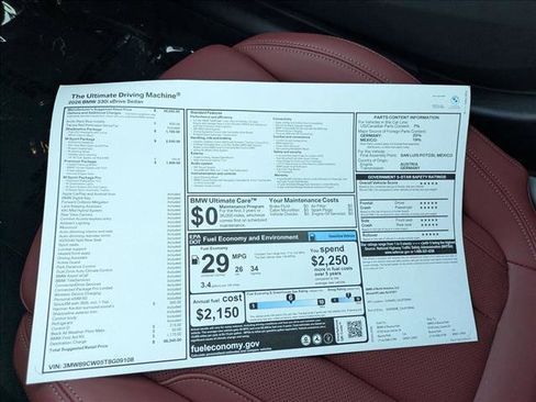 New 2026 BMW 330i xDrive Sedan w/ M Sport Package image 18