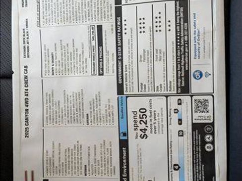 New 2025 GMC Canyon AT4 w/ Nightfall Edition image 19