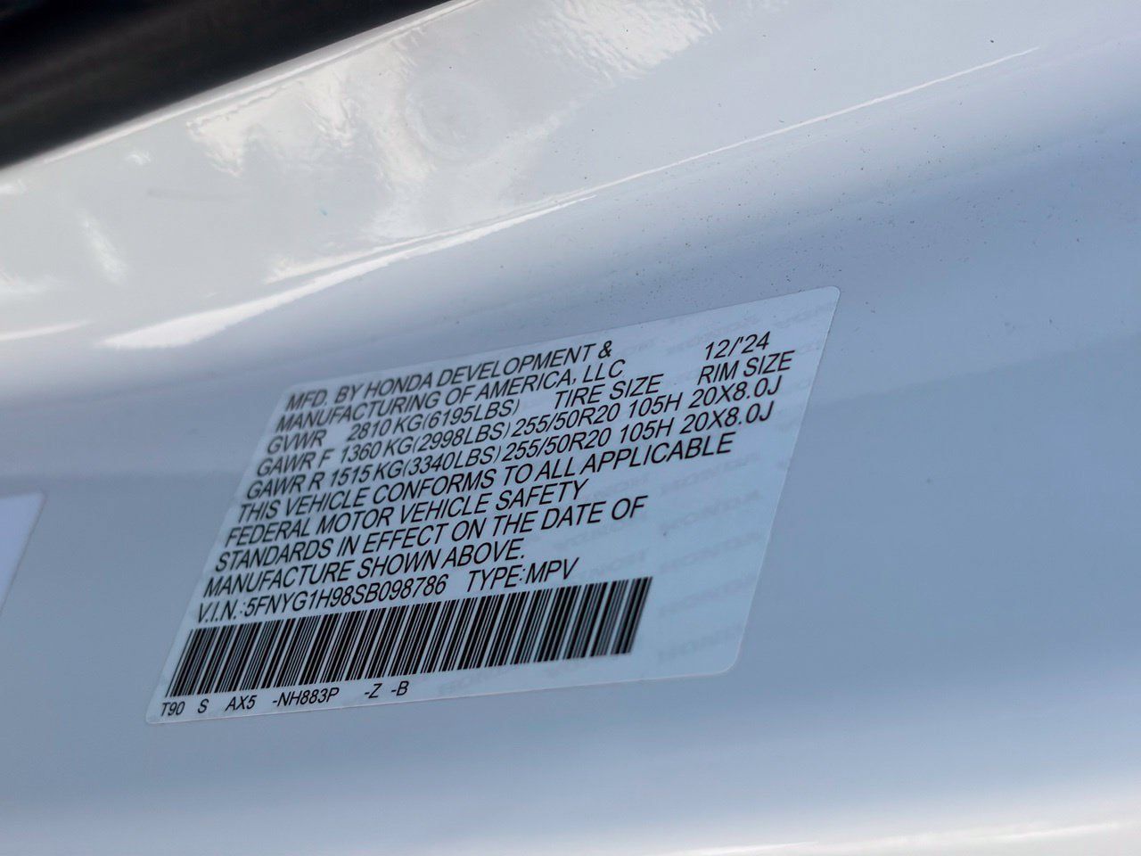 Used 2025 Honda Pilot Black Edition image 14