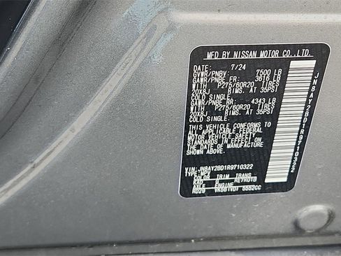 Used 2024 Nissan Armada SL w/ Cargo Package image 30