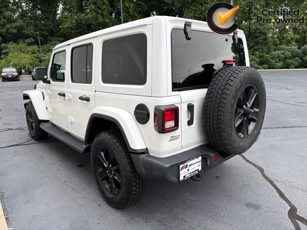 Certified 2021 Jeep Wrangler Unlimited Sahara AWD/4WD image 11