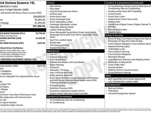 Used 2023 Buick Enclave Essence w/ Experience Buick Package FWD image 48