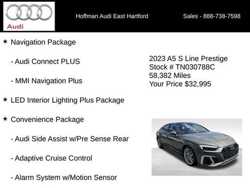 Used 2023 Audi A5 2.0T Prestige AWD/4WD image 6