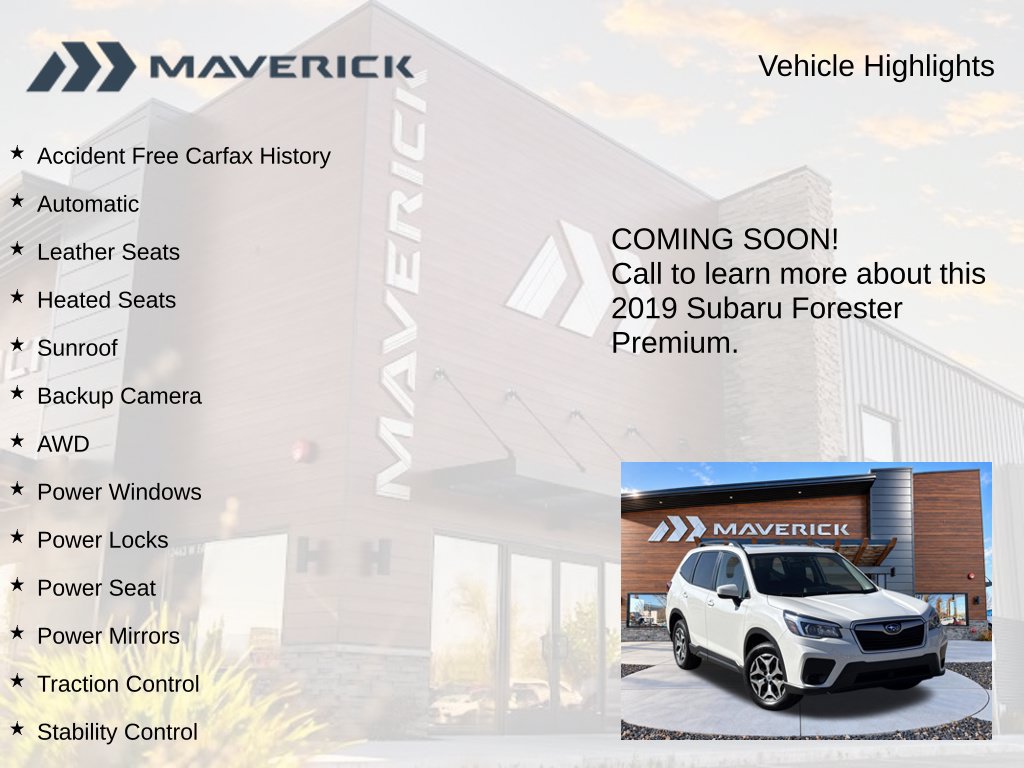 Used 2019 Subaru Forester Premium w/ All-Weather Package AWD/4WD image 3