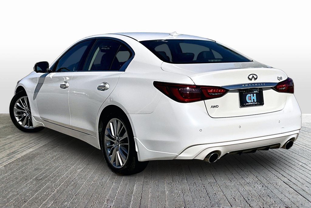 Certified 2023 INFINITI Q50 Luxe w/ Cargo Package AWD/4WD image 6