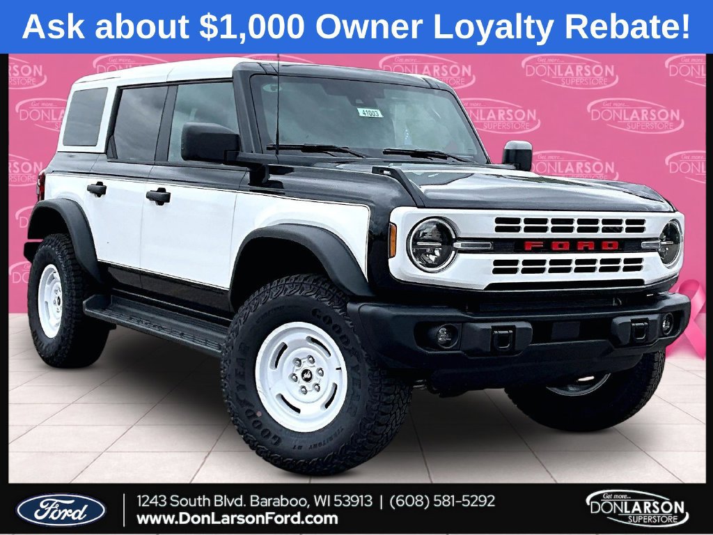New 2026 Ford Bronco Heritage Edition AWD/4WD image 1
