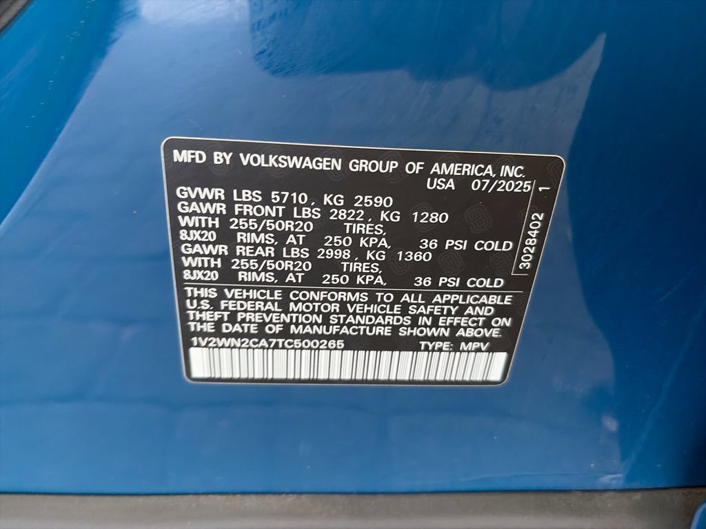 Certified 2026 Volkswagen Atlas SE FWD image 43