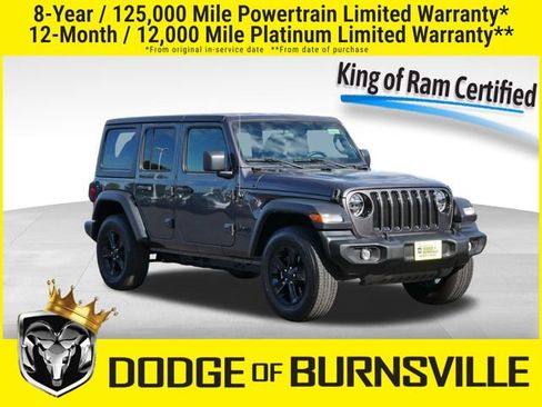 Used 2022 Jeep Wrangler Unlimited Sport image 1