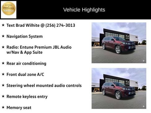 Used 2018 Toyota Highlander Limited FWD image 6