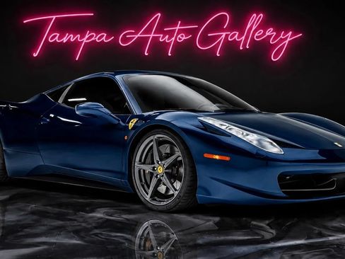 Used 2014 Ferrari 458 Italia Coupe RWD image 1