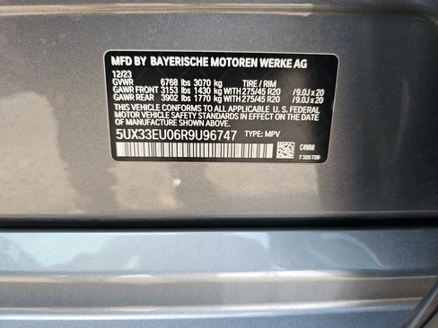 Certified 2024 BMW X5 M60i w/ Parking Assistance Package AWD/4WD image 38