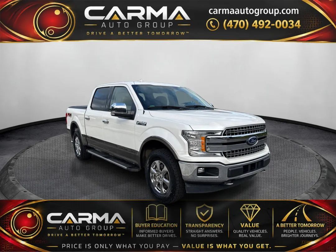 Used 2018 Ford F150 Lariat AWD/4WD image 3