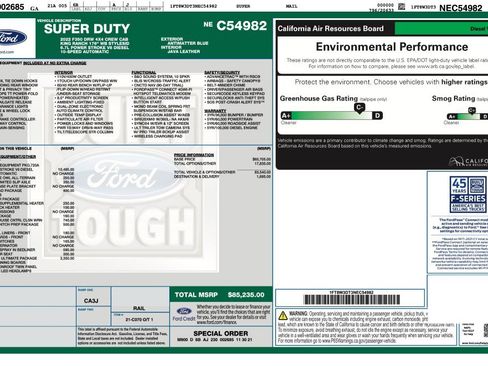 Used 2022 Ford F350 King Ranch w/ King Ranch Ultimate Package image 60