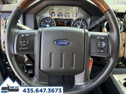Used 2015 Ford F350 Platinum w/ FX4 Off-Road Package image 21