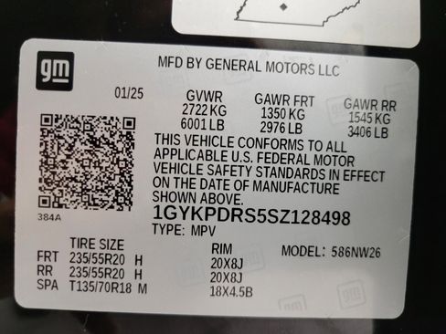 Certified 2025 Cadillac XT6 Premium Luxury image 31