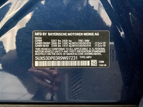 Used 2024 BMW X3 xDrive30i w/ Premium Package image 36