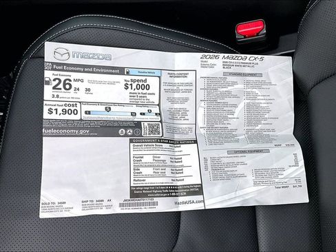 New 2026 MAZDA CX-5 2.5 S w/ Premium Plus Package AWD/4WD image 14