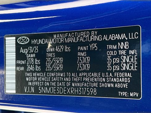 Used 2024 Hyundai Tucson Limited FWD image 34
