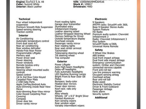 Used 2021 Chevrolet Tahoe LT image 32