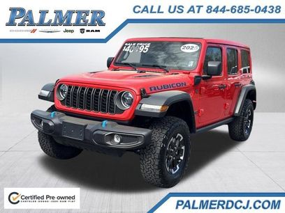 Certified 2025 Jeep Wrangler Unlimited Rubicon 4xe w/ Safety Group