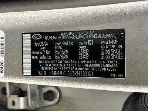 Used 2024 Hyundai Tucson SEL w/ Convenience Package AWD/4WD image 28