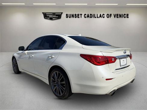 Used 2016 INFINITI Q50 Red Sport 400 image 38