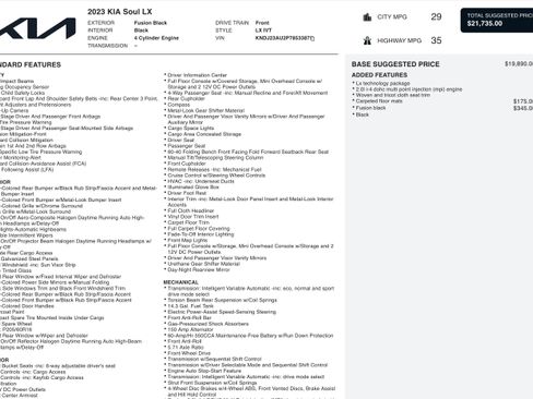 Used 2023 Kia Soul LX w/ Option Group 015 image 3