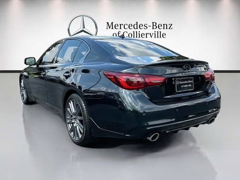 Used 2023 INFINITI Q50 Red Sport 400 w/ Black Opal Edition RWD image 7
