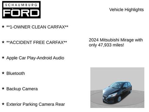 Used 2024 Mitsubishi Mirage ES FWD image 7
