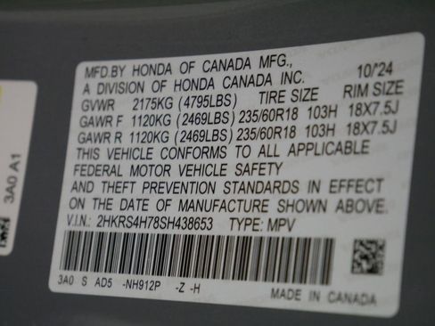 Certified 2025 Honda CR-V EX-L image 34