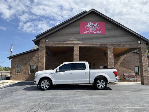 Used 2018 Ford F150 Platinum w/ Trailer Tow Package RWD image 26