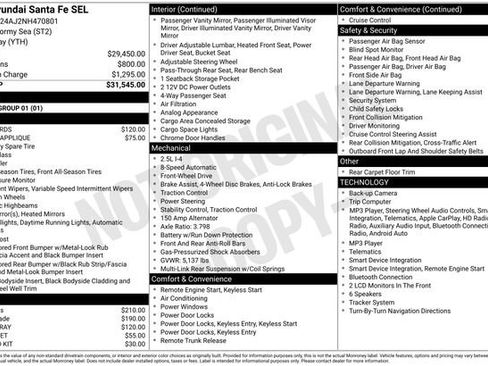 Certified 2022 Hyundai Santa Fe SEL FWD image 25