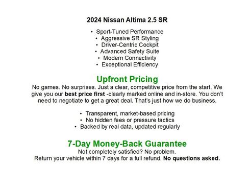 Used 2024 Nissan Altima 2.5 SR w/ SR Premium Package image 25
