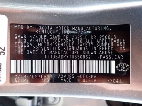 New 2026 Toyota Camry SE image 15