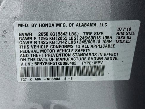 Used 2019 Honda Pilot EX-L image 45