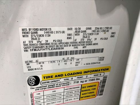 Used 2020 Ford Expedition XLT w/ Equipment Group 202A RWD image 33