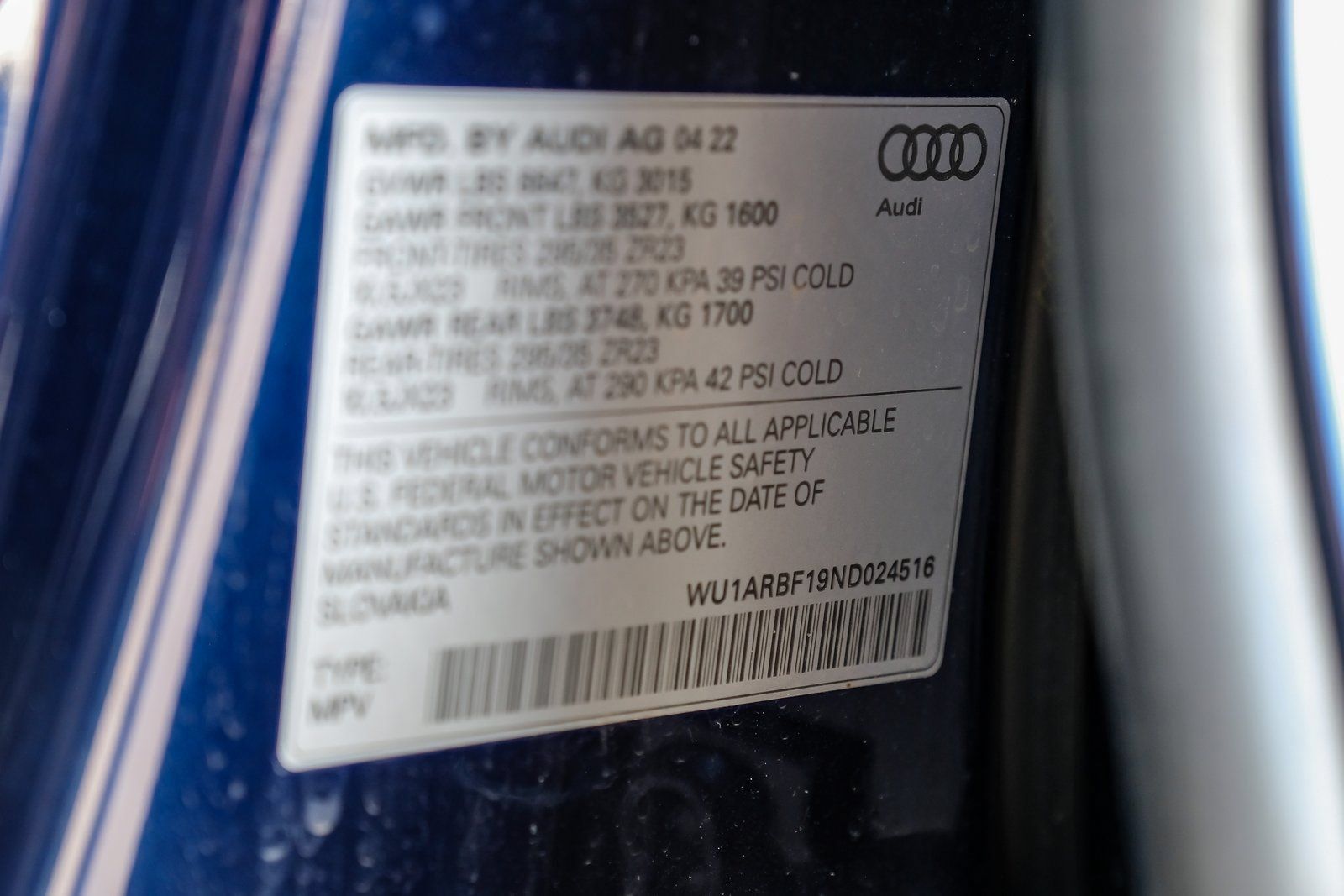 Used 2022 Audi RS Q8 AWD/4WD image 76