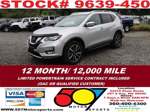 Used 2019 Nissan Rogue SL AWD/4WD image 2