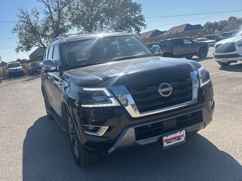Used 2021 Nissan Armada Platinum w/ Captain's Chairs Package image 3