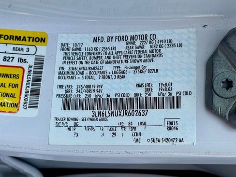 Used 2018 Lincoln MKZ Black Label w/ Technology Package FWD image 22