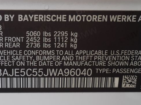 Used 2018 BMW 540i 540i image 18