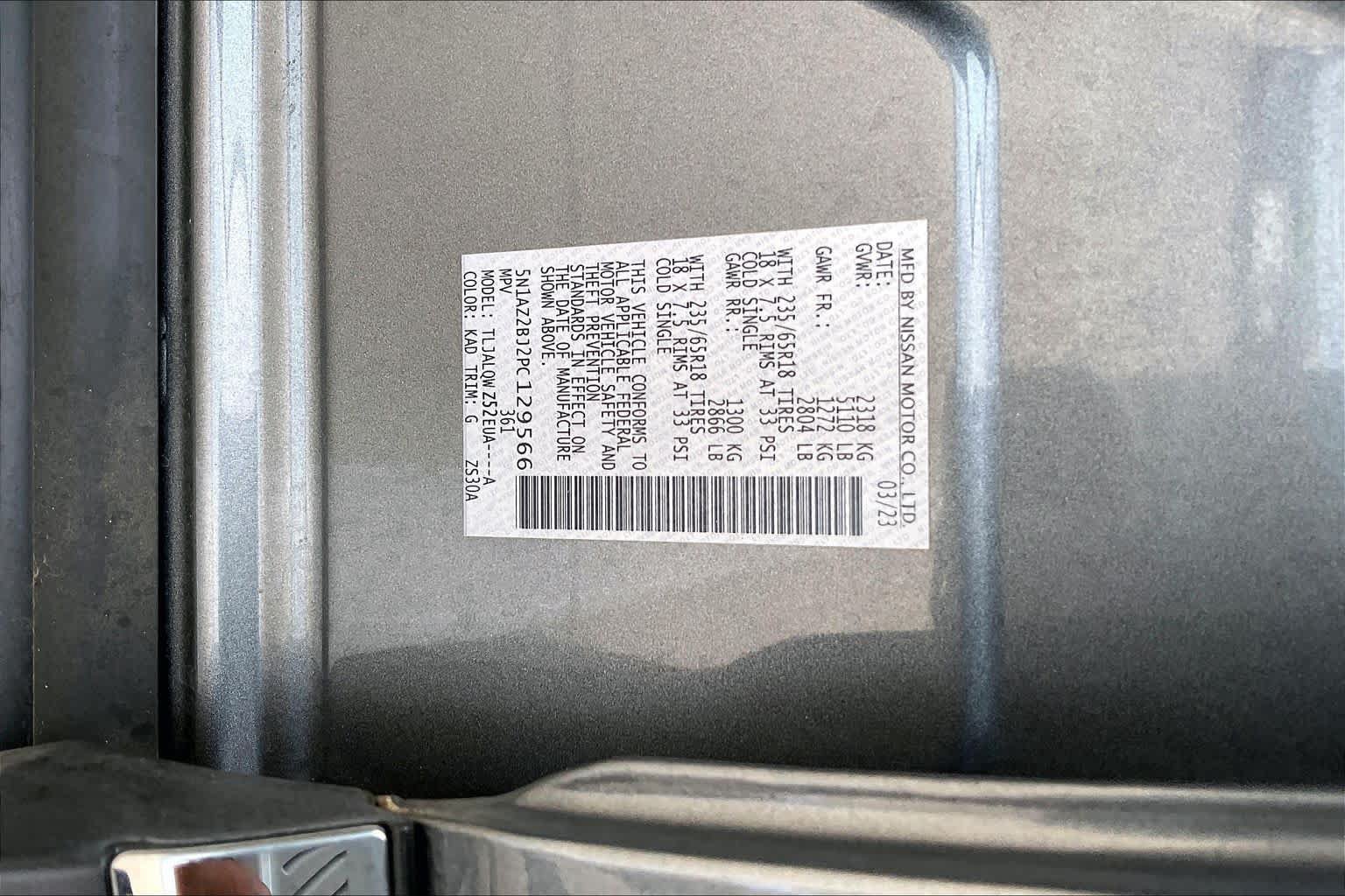 Used 2023 Nissan Murano SV FWD image 36