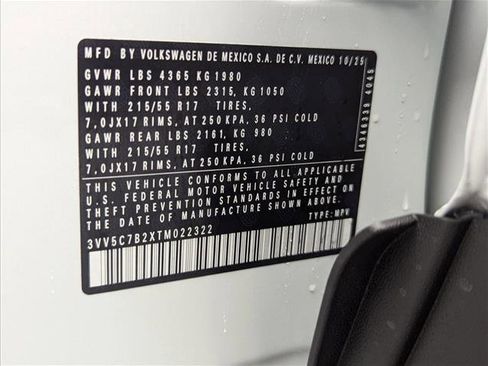 New 2026 Volkswagen Taos S FWD image 16