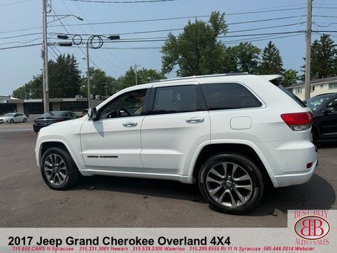 Used 2017 Jeep Grand Cherokee Overland w/ Jeep Active Safety Group AWD/4WD image 6