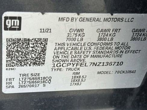 Used 2022 Chevrolet Silverado 1500 LT Trail Boss w/ LT Trail Boss Premium Package image 33